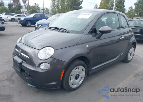 2015 Fiat 500E Battery Electric from USA, damaged, VIN 3C3CFFGE8FT681556